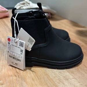 Kids Black Boots Zara Size Toddler 9